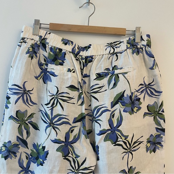 Linen floral pants - Picture 5 of 10